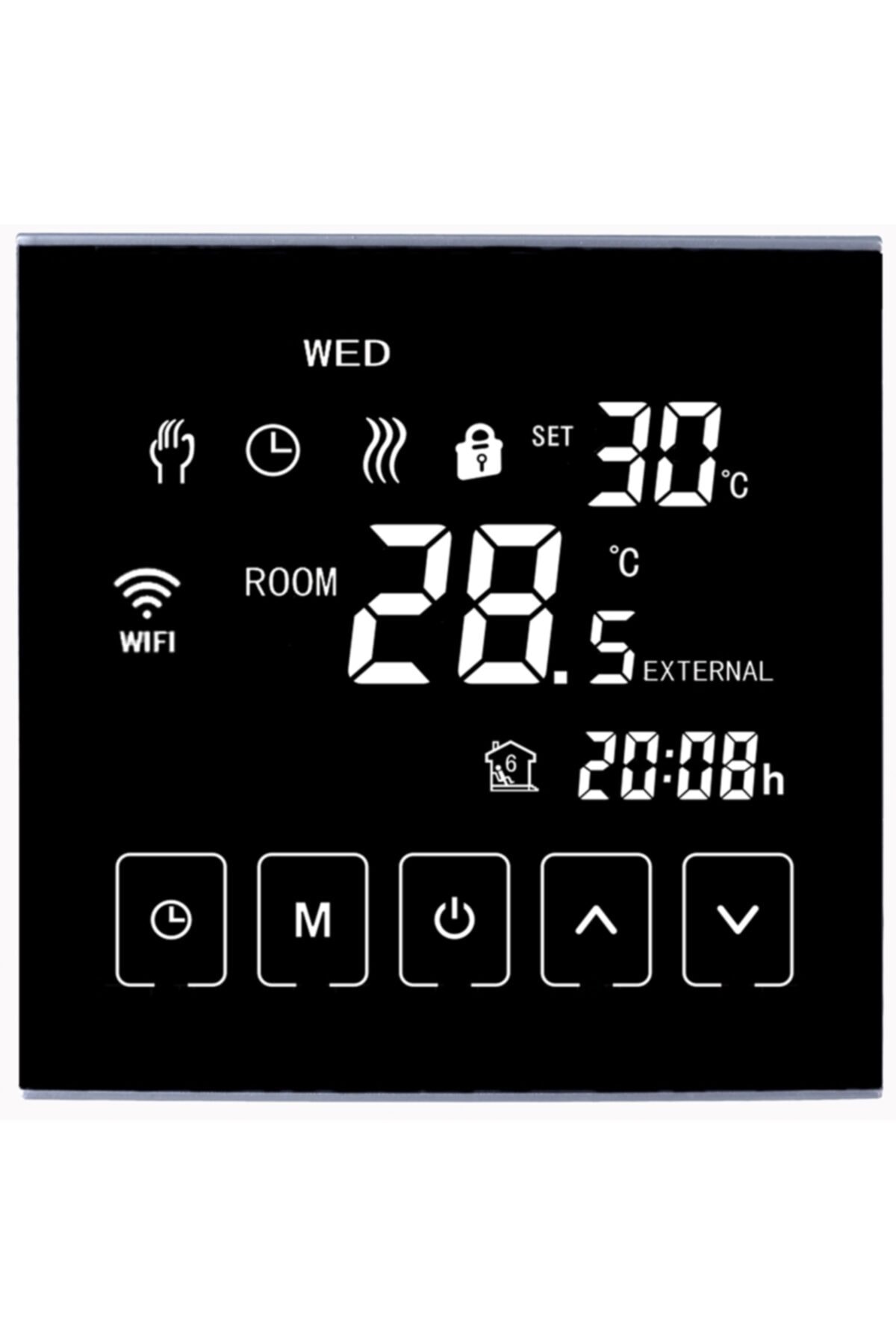 Hexa Controls Yerden Isıtma Sistemleri Ankastre Oda Termostatı Cep Telefonu İle Kontrol
